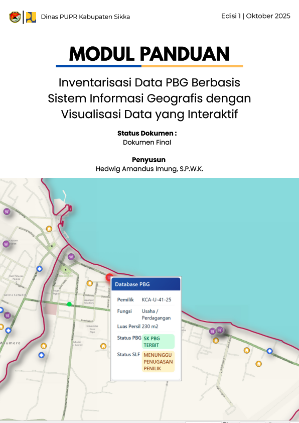 Modul Inventarisasi Data PBG Berbasis GIS dengan Visualisasi Data yang Informatif