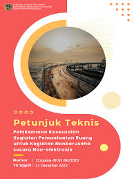 Juknis KKPR Non Berusaha Tahun 2023