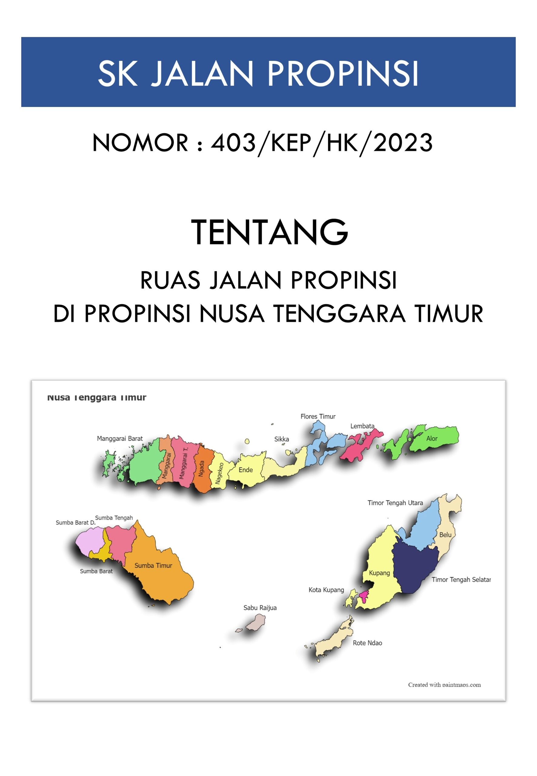 SK Jalan Provinsi 2023
